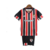 Kit Infantil São Paulo II 24/25 - Vermelho e preto com detalhes em branco