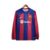 Camisa Barcelona I Mangas Longas 23/24 - Torcedor Nike - Azul e vermelho