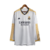 Camisa Real Madrid I Mangas Longas 23/24 - Torcedor Adidas Masculina - Branca com detalhes em amarelo