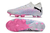 Chuteira Puma Future 7 Campo FG- Branca com detalhes em rosa - comprar online