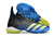 Chuteira Adidas Predator Freak Society TF - Preta com detalhes em verde