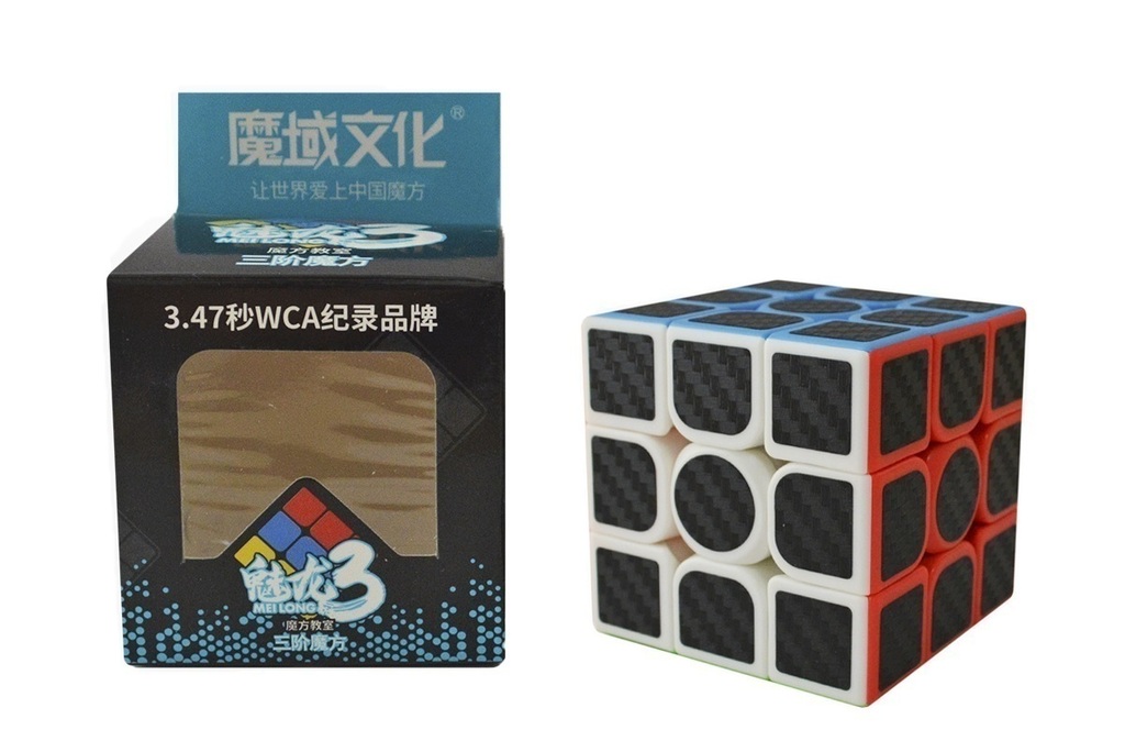 Rubik’s Cube 3x3 MoYu Fibre de Carbone