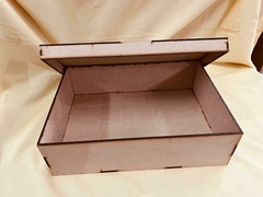 Caja de Fibrofacil rectangular