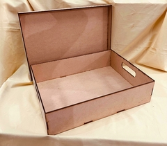 Caja de Fibrofacil rectangular