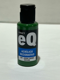 Acrílico eQ Verde Cromo Oscuro