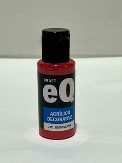 Acrílico eQ Rojo Tulipán