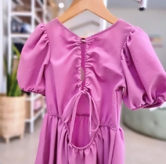 Vestido Abertura Costas Bambollina - Boutique On Kids!