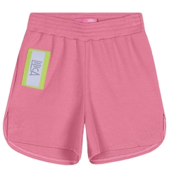 Shorts Lilica em Malha Canelada Stretch