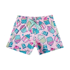 Pijama Curto Cupcake Meia Malha Toddler - Boutique On Kids!