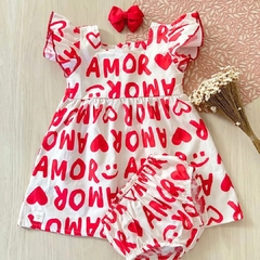 Vestido Bebê Amor Bugbee