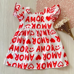 Vestido Bebê Amor Bugbee na internet