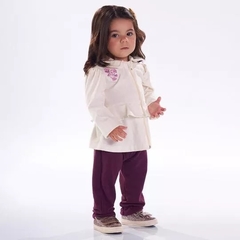 Conjunto Inverno Infantil Malha Tricot Kiki Xodó - Boutique On Kids!