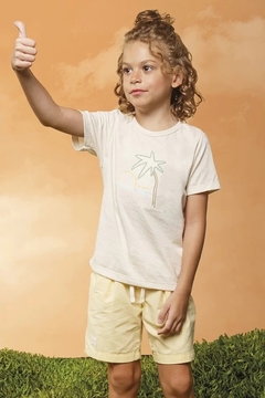 Bermuda Infantil Menino Tecido - comprar online