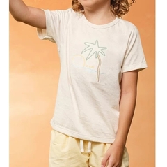 Camiseta Infantil Menino Linho Eco