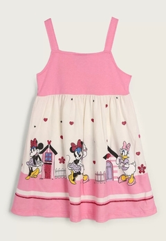 Vestido Infantil Brandili Minnie Rosa - comprar online