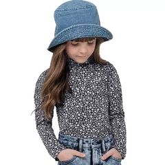 Body Feminino Infanto Juvenil Carinhoso Floral