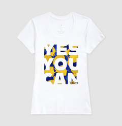 CAMISETA FEMININA - YES YOU CAN - comprar online