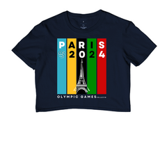 CAMISETA CROPPED - PARIS 2024 na internet