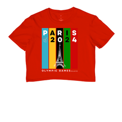 CAMISETA CROPPED - PARIS 2024 - VOLLEY 10 - VOLLEYWEAR