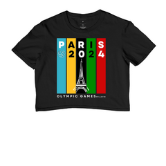 CAMISETA CROPPED - PARIS 2024 - comprar online