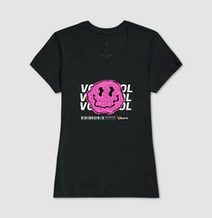 CAMISETA FEMININA - SORRIA COM VOLEIBOL na internet