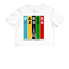 CAMISETA CROPPED - PARIS 2024