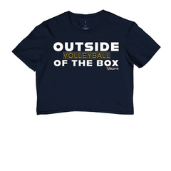 CAMISETA CROPPED - OUTSIDE OF THE BOX