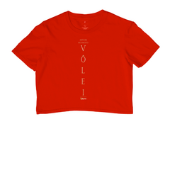 CAMISETA CROPPED VOLLEY10 - ARTE EM MOVIMENTO - VOLLEY 10 - VOLLEYWEAR