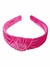 Imagem do Tiara de Cabelo Veludo Arco Hair Band Adulto - Rosa Chiclete