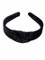 Tiara de Cabelo Veludo Arco Hair Band Infantil - Preto - loja online