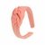 Tiara de Cabelo Bengaline Arco Hair Band Adulto - Salmao - comprar online