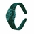 Tiara de Cabelo Veludo Arco Hair Band Infantil - Verde Escuro - comprar online