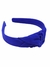 Imagem do Tiara de Cabelo Bengaline Arco Hair Band Adulto - Azul Royal