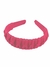 Tiara Trançada Arco de Cabelo Canelada Arco HairBand Adulto - Pink na internet