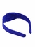 Tiara de Cabelo Bengaline Arco Hair Band Adulto - Azul Royal