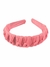 Tiara Trançada Arco de Cabelo Canelada Arco HairBand Adulto - Rosa - comprar online