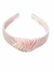 Tiara de Cabelo Veludo Arco Hair Band Adulto - Rosa Bebe