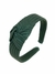 Tiara de Cabelo Canelada Nó Arco HairBand Adulto - Verde Militar - comprar online