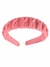 Tiara Trançada Arco de Cabelo Canelada Arco HairBand Adulto - Rosa