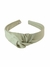 Tiara de Cabelo Bengaline Arco Hair Band Infantil - Verde Claro - comprar online