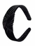 Tiara de Cabelo Veludo Arco Hair Band Infantil - Preto