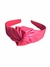 Tiara de Cabelo Courino Arco Hair Band Infantil - Rosa Chiclete - Bow Fashion Style