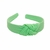 Tiara de Cabelo Canelada Nó Arco HairBand Infantil - Verde Agua - comprar online