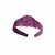 Tiara de Cabelo Veludo Arco Hair Band Infantil - Roxo - loja online