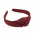 Tiara de Cabelo Bengaline Arco Hair Band Adulto - Vinho - comprar online