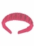 Tiara Trançada Arco de Cabelo Canelada Arco HairBand Adulto - Pink - loja online