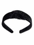 Tiara de Cabelo Veludo Arco Hair Band Infantil - Preto - comprar online