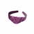 Tiara de Cabelo Veludo Arco Hair Band Infantil - Roxo - comprar online