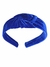 Tiara de Cabelo Veludo Arco Hair Band Infantil - Azul Royal - loja online