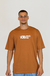 Camiseta Voruce Mostarda Logo - comprar online